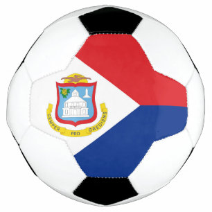 Sint Maarten Flagge Fußball