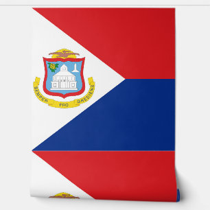 Sint Maarten Flagge Tapete