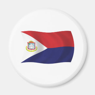 Sint-Maarten-Flaggenmagnet Magnet
