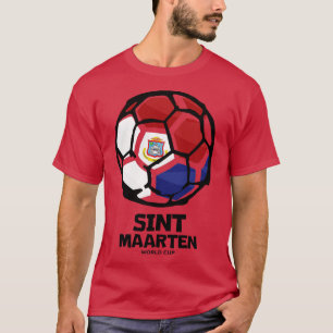 Sint Maarten Landesflagge T-Shirt