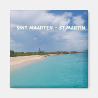 Sint Maarten - St. Martin Beach Scene