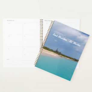 Sint Maarten - St. Martin Beach Scene Planer