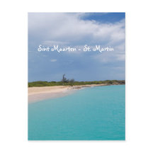 Sint Maarten - St. Martin Beach Scene