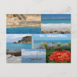 Sint Maarten - St. Martin Postcard Postkarte
