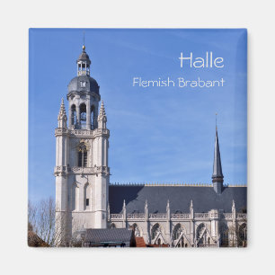 Sint Martinus Basilika in Halle, Belgien Reise Magnet