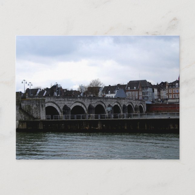 Sint Servaasbrücke Postkarte (Vorderseite)