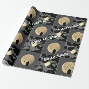 Sinterklaas / Saint Nicolaas Geschenkpapier