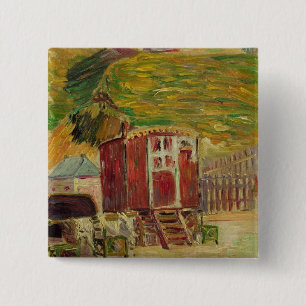 Sinti und Roma an Hafen-en-Bessin, 1883 (Öl auf Button