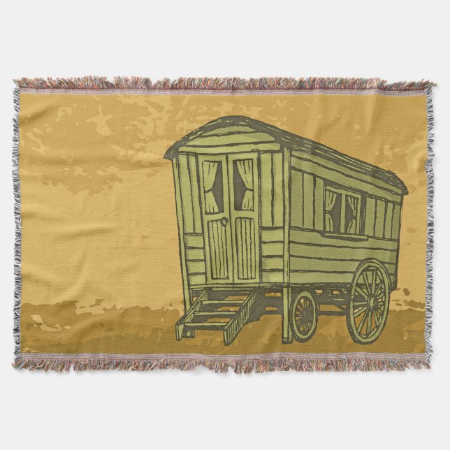 Sinti und Roma Caravan Decke (Vorderseite)