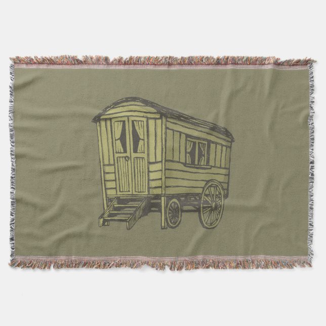Sinti und Roma Caravan Decke (Vorderseite)
