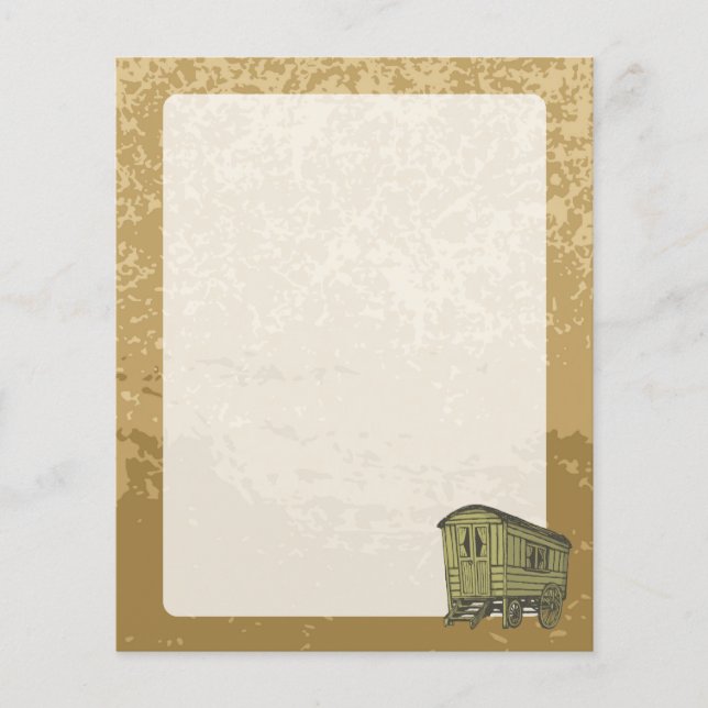 Sinti und Roma Caravan Flyer (Vorne)