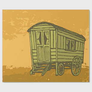 Sinti und Roma Caravan Geschenkpapier