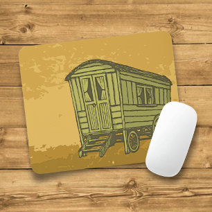 Sinti und Roma Caravan Mousepad