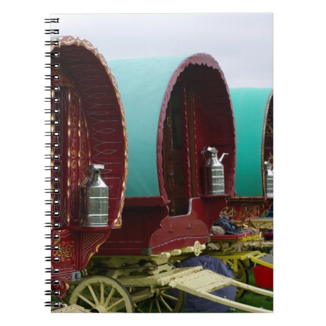 Sinti und Roma Caravan Notebook Notizblock (Vorderseite)
