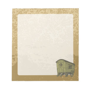 Sinti und Roma Caravan Notizblock