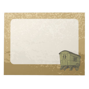Sinti und Roma Caravan Notizblock