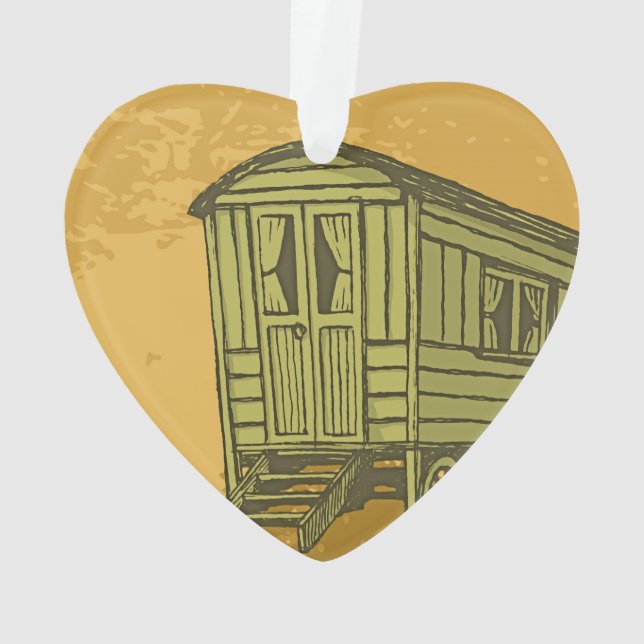 Sinti und Roma Caravan Ornament (Rückseite)