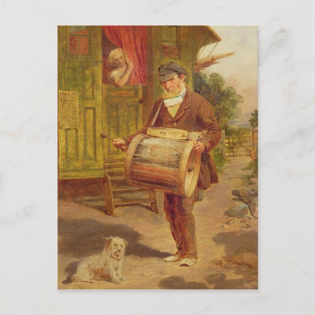 Sinti und Roma Caravan Postkarte (Vorderseite)