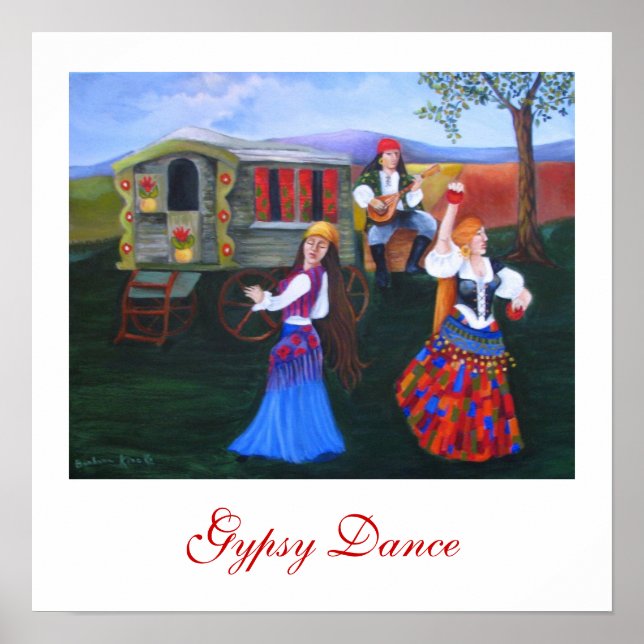 Sinti und Roma Dance Poster (Vorne)