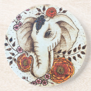 Sinti und Roma Elephant Untersetzer