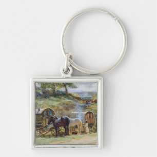 Sinti und Roma Encampment, Appleby, 1919 Schlüsselanhänger