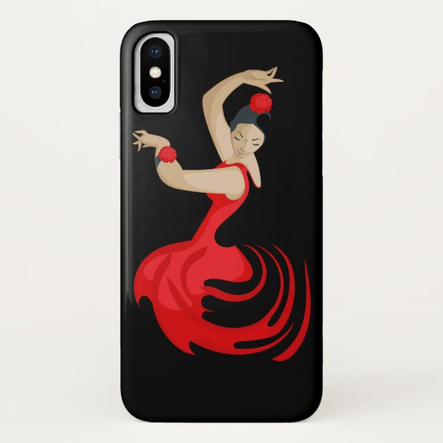Sinti und Roma Flamenco Dancer Case-Mate iPhone Hülle (Rückseite)