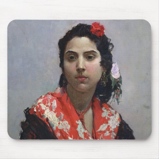Sinti und Roma-Frau Mousepad (Vorne)