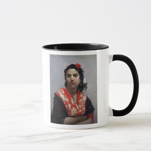 Sinti und Roma-Frau Tasse (Rechts)