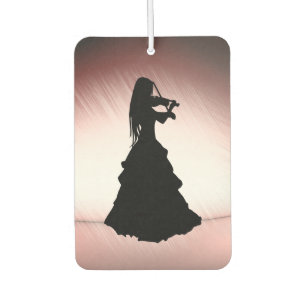 Sinti und Roma Girl Plays Violin Autolufterfrischer