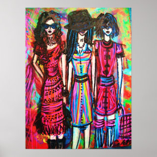 Sinti und Roma Girls Poster