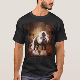 Sinti und Roma Gold - Sinti und Roma Vanner Pferd  T-Shirt