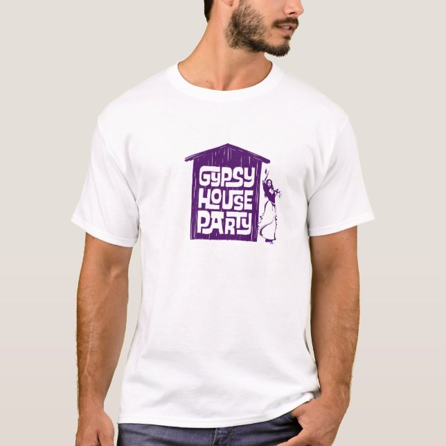 Sinti und Roma-Haus-Party-Logo T-Shirt (Vorderseite)