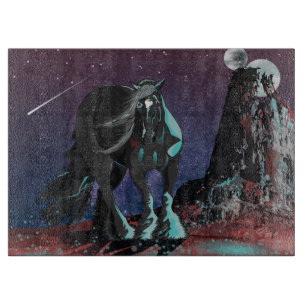 Sinti und Roma Heart Schneidebrett