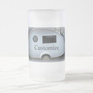 Sinti und Roma-Karawane Mattglas Bierglas