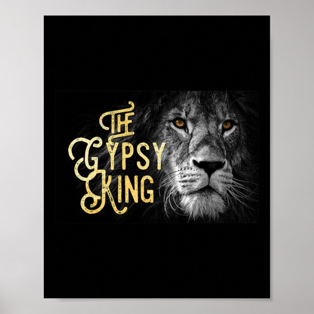 Sinti und Roma King Lion Poster (Vorne)