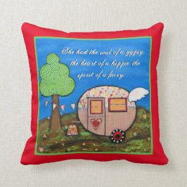 Sinti und Roma-Lastwagen, Camper-Kunst, Soul des Kissen
