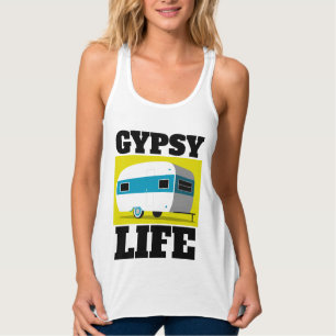 SINTI UND ROMA LIFE CAMPER TRAILER T - SHIRT