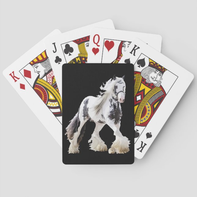 Sinti und Roma Mare Stallion Spielkarten (Rückseite)