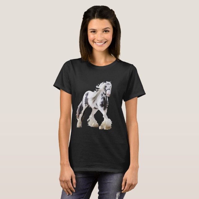 Sinti und Roma Mare Stallion T-Shirt (Vorne ganz)