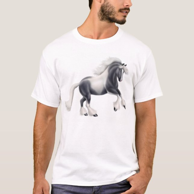 Sinti und Roma-Pfeiler-PferdeT - Shirt (Vorderseite)