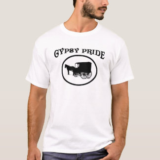 Sinti und Roma Pride Black & White Caravan T-Shirt