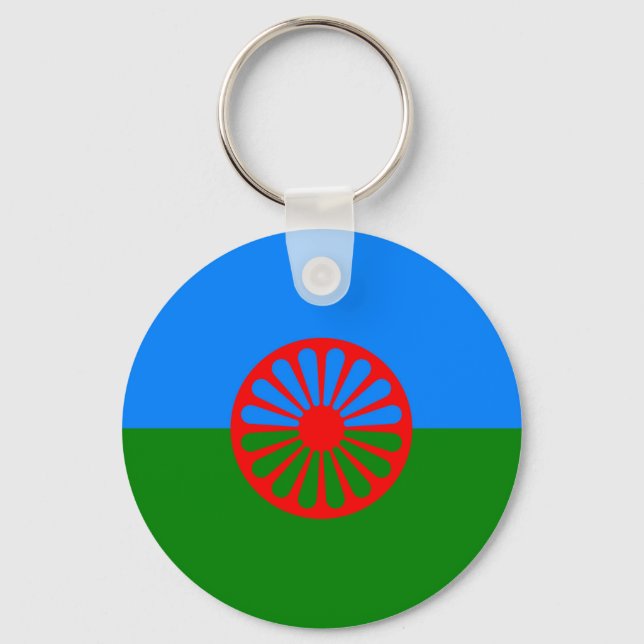 Sinti und Roma Schlüsselanhänger (Vorderseite)