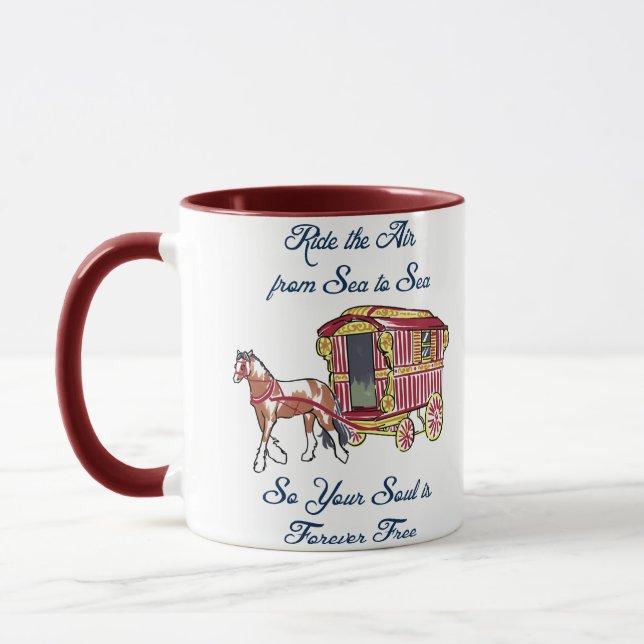 Sinti und Roma-Soul Tasse (Links)