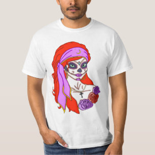 Sinti und Roma Sugar Skull T-Shirt