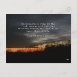 Sinti und Roma Touch der Sky Postcard Postkarte
