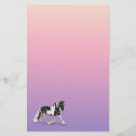 Sinti und Roma Vanner Paint Horse Stationpapier Briefpapier