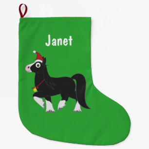Sinti und Roma Vanner Pferd in der Großer Weihnachtsstrumpf