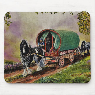 Sinti und Roma Vanner Pferd Mousepad