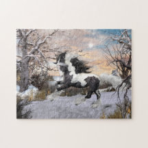 Sinti und Roma Vanner Pferdepuzzlespiel