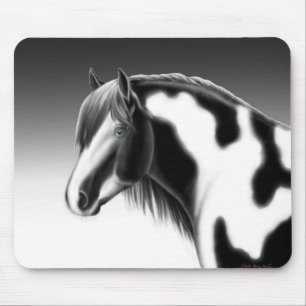 Sinti und Roma Vanner Pinto-Pferd Mousepad